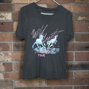 Prince Peter Wild Hearts World Tour Graphic Tee XS Black Made USA NWT